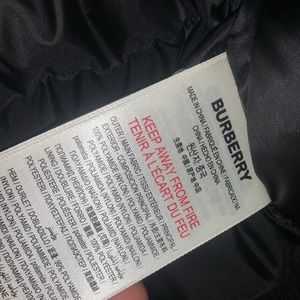 Burberry vest